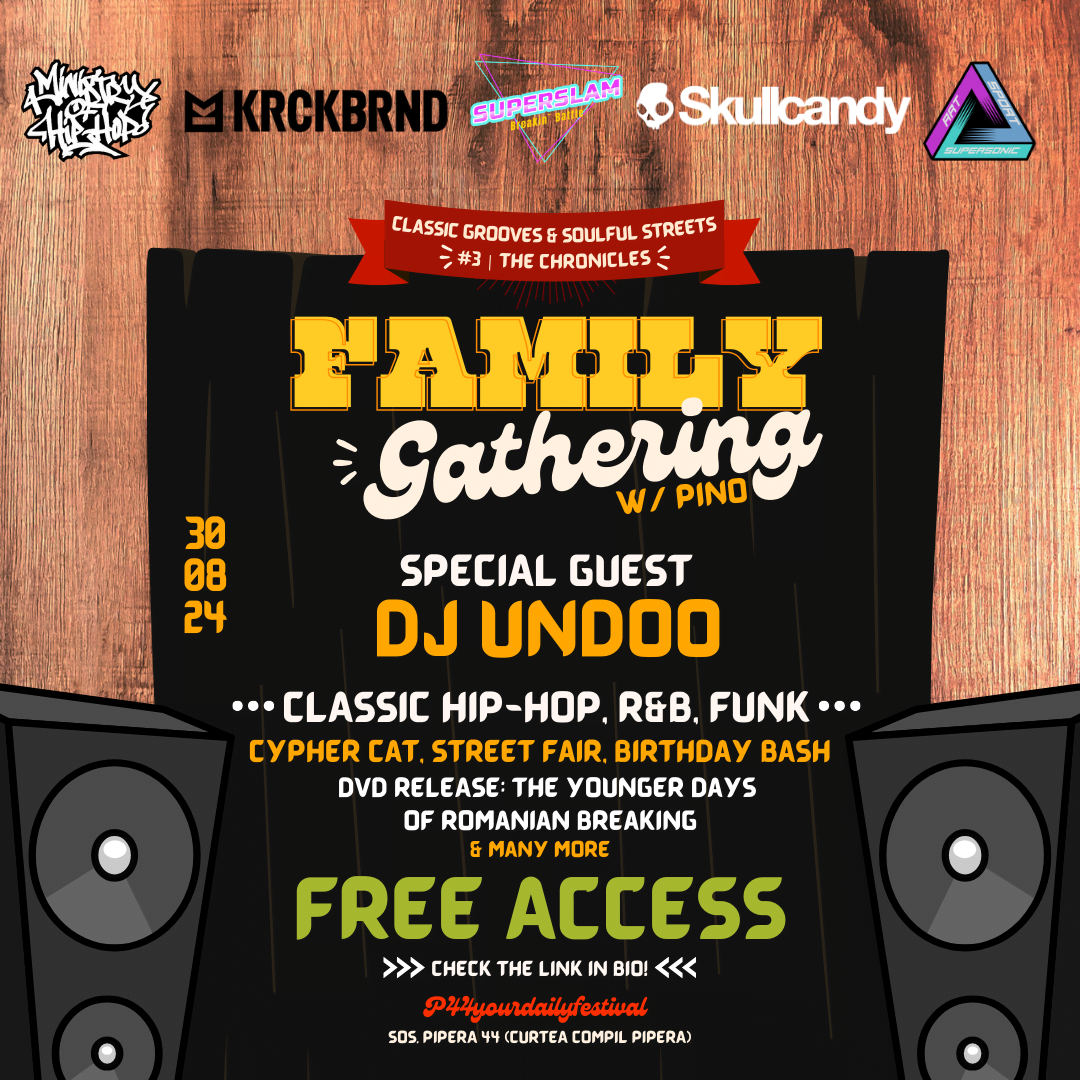 Classic Grooves & Soulful Streets | vol. 3 w/ Pino x DJ Undoo ● FAMILY Gathering | FREE ACCESS